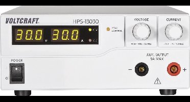 VOLTCRAFT HPS-13030 Labvoeding, regelbaar 1 - 30 V/DC 0 - 30 A 900 W Remote Aantal uitgangen: 1 x
