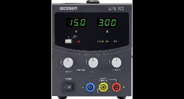 VOLTCRAFT LPS1153 Labvoeding, regelbaar 0 - 15 V/DC 0 - 3 A 45 W Aantal uitgangen: 1 x
