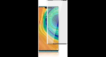 Shop4 - Huawei Mate 30 Pro Glazen Screenprotector - Edge-To-Edge Gehard Glas Transparant