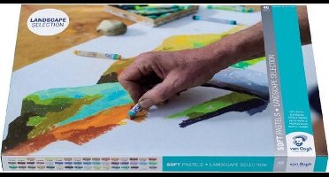 Van Gogh zachte pastel 48 Landschap selectie