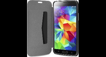 Puro Booklet Wallet Case Black voor Samsung Galaxy S5