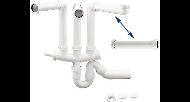 Blanco Afloopverbinding universeel incl. reukafsluiter