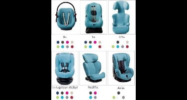 Briljant Baby Autostoelhoes 1+ Badstof - Zomerhoes - Turquoise