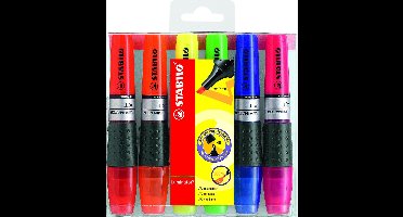Markeerstift stabilo luminator xt 71/6 6st assorti | 5 stuks