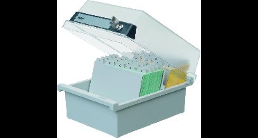 HAN SPECIAL EDITION 967-S-631 Kaartenbak Lichtgrijs Aantal kaarten (max.): 800 kaarten DIN A7 liggend