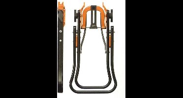 Gereedschap superb wielrichter 12-29 inch opklapbaar - ZWART