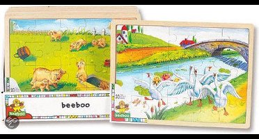 Beeboo Raampuzzel 'Boerderij'