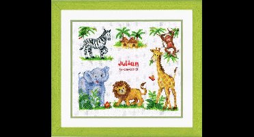 borduurpakket 70.357 jungle, geboorte