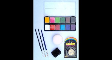 Schminkset basis compleet / Schmink palette basis compleet