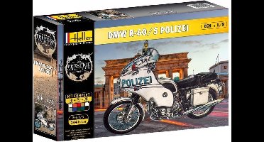 1:8 Heller 52993 BMW R60/5 Polizei Plastic Modelbouwpakket