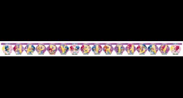 AMSCAN - Shimmer + Shine Happy Birthday slinger