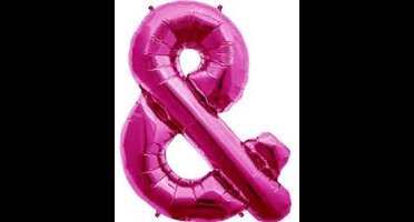 Symbool & Magenta helium 86cm