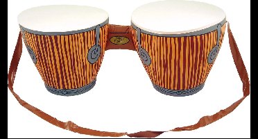 Opblaasbare Bongo Drums - 27 x 25 x 62 cm