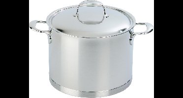 Demeyere Atlantis Kookpan - Hoog - Ø 24 cm - 8 l - RVS - Zilver