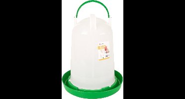 Flamingo - Kippen Drinkklok Twist - Groen - XL - 32 x 32 x 36.3 cm - 10 liter