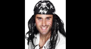 Dressing Up & Costumes | Costumes - Pirate - Pirate Bandanna, Skull And Crossbon