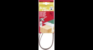 KWB schuurband 13 x 457 mm - Korrel 100 - 910510 - 3 stuks
