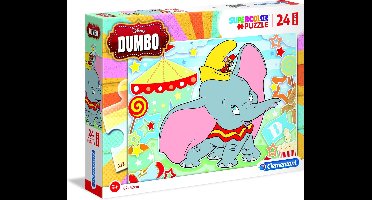 Clementoni Supercolor Dumbo Legpuzzel 24 Stukjes