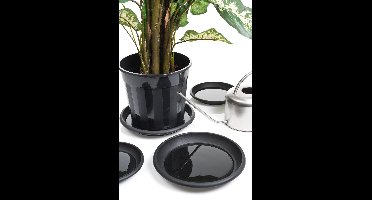 Nature Waterschotel Zwart - Kweekbenodigdheden - 33x4 cm