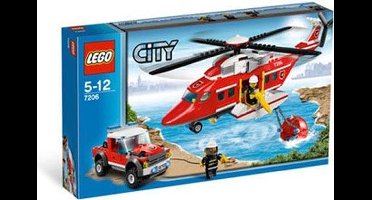 LEGO City Brandweerhelikopter - 7206