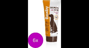 Proline Boxby Tube Salmon Pate - Hondensnacks - 6 x Zalm 75 g
