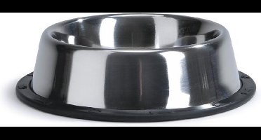 Beeztees Steeldish - Hondenvoerbak - Antislip - 0,7L