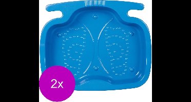Intex Voetbad Tbv Zwembad - Zwembad-Toebehoren - 2 x 56x46x9 cm Blauw