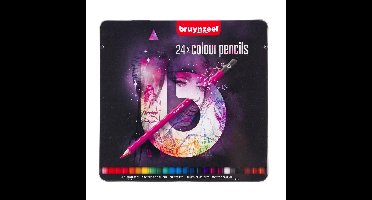 Bruynzeel Teens blik 24 kleurpotloden