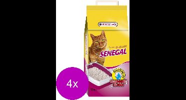 Versele-Laga Senegal Roomwitte Kleikorrels 12 l - Kattenbakvulling - 4 x 12 L