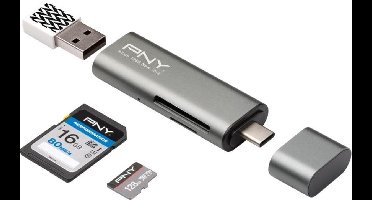 PNY USB-C card reader - USB adapter