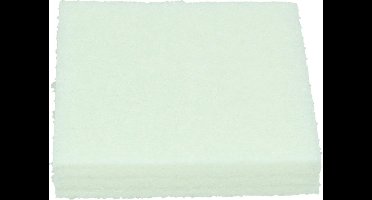 Schuurvlies 150x150x8mm wit (10st)