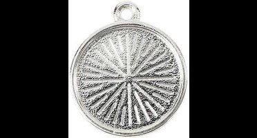 Cabochon bedel d: 16 mm gatgrootte 14 mm 4stuks gatgrootte 1 5 mm