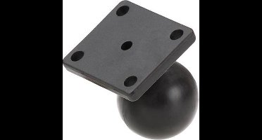 C-Kogel rechthoek base, AMPS gaten RAM-347U