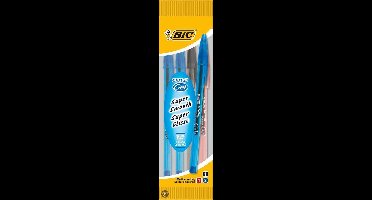Gelpennen Cristal BIC assortie: 4 stuks (868106)