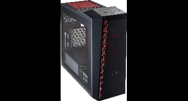 Cooler Master MasterBox 5t Midi Tower Zwart, Rood