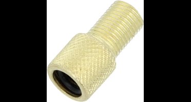 Verloopnippel Frans ventiel naar autoventiel