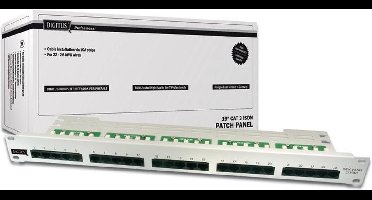 Digitus 25-KR/G ISDN-patchpanel