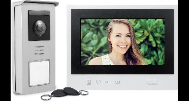 Thomson Complete set voor Video-deurintercom 2-draads Eengezinswoning Grijs, Zwart