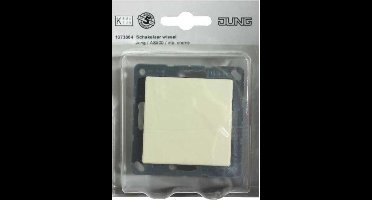 JUNG AS500 schakelaar wissel inbouw | CREME