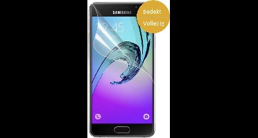 Screenprotector geschikt voor Samsung Galaxy A3 (2016) - Glas PET Folie Screenprotector Transparant 0.2mm 9H (Full Screen Protector)