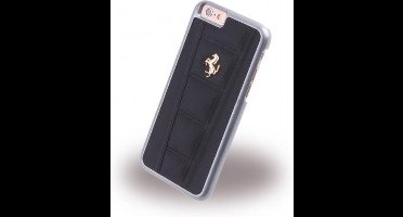Ferrari 458 Hardcase hoesje - Zwart - voor iPhone 6/6s - Echt Leer
