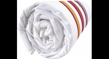 Matt & Rose Esprit graphique Terracotta - Hoeslaken - 160x200 cm - Multi