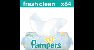 Pampers Complete Clean Billendoekjes – 64 Stuks