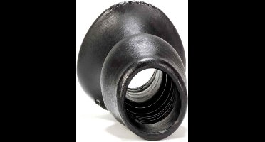 Oxballs - Pighole 4 - Holle Buttplug - Zwart - Maat XL