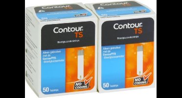Contour TS bloedglucosestrips (2x50)