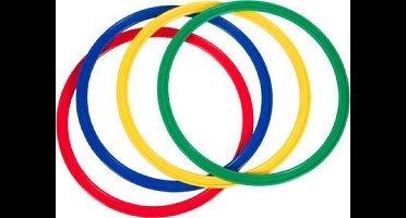 Hoepels 50 centimeter - set van vier stuks