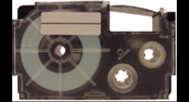 Casio XR-18WE1 Labeltape Tapekleur: Wit Tekstkleur: Zwart 18 mm 8 m