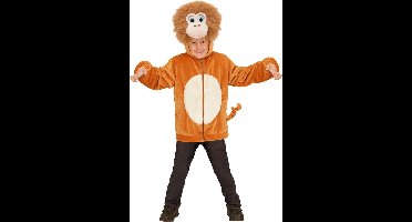 "Vest met capuchon aap voor kinderen - Kinderkostuums - 98/104"