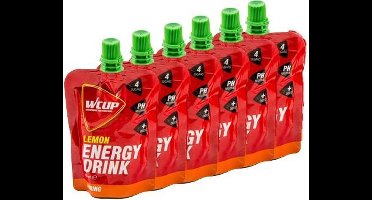 Wcup Energy Drink Lemon 6 x 80ml