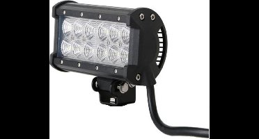 LED SPOT - 12 x 3 watt - front light - WIT - OFF-ROAD - Rectangle - 36W